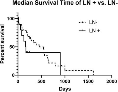 A Contemporary Retrospective Study of Survival in Dogs With Primary Lung Tumors: 40 Cases (2005–2017)